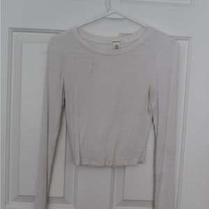 White Forever 21 Crop Top